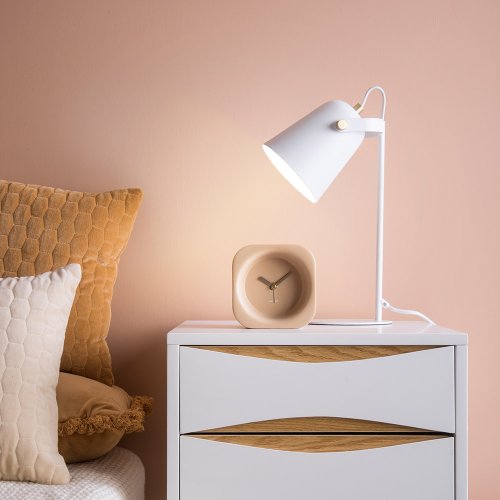 Réveil Chunky - Rose pastel