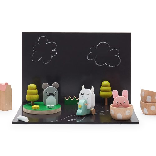 Petite ville en bois Ricetown x Kiko+