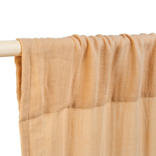 Rideau Utopia en coton bio - Nude