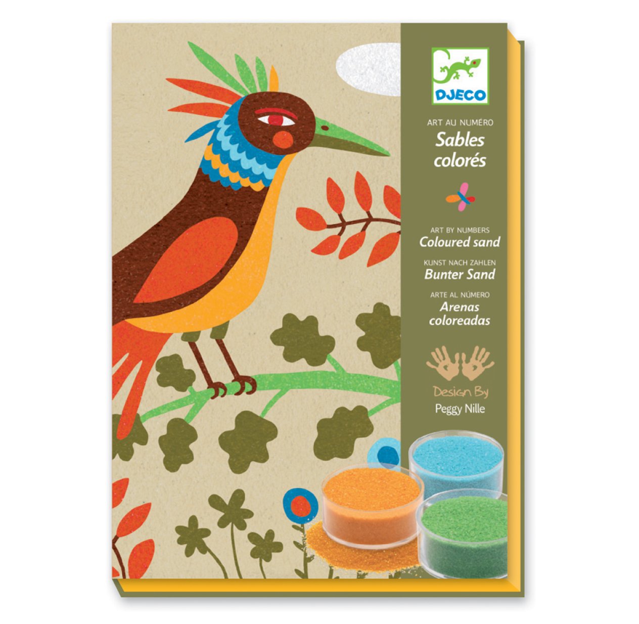 Atelier Sables colorés - Oiseaux de paradis