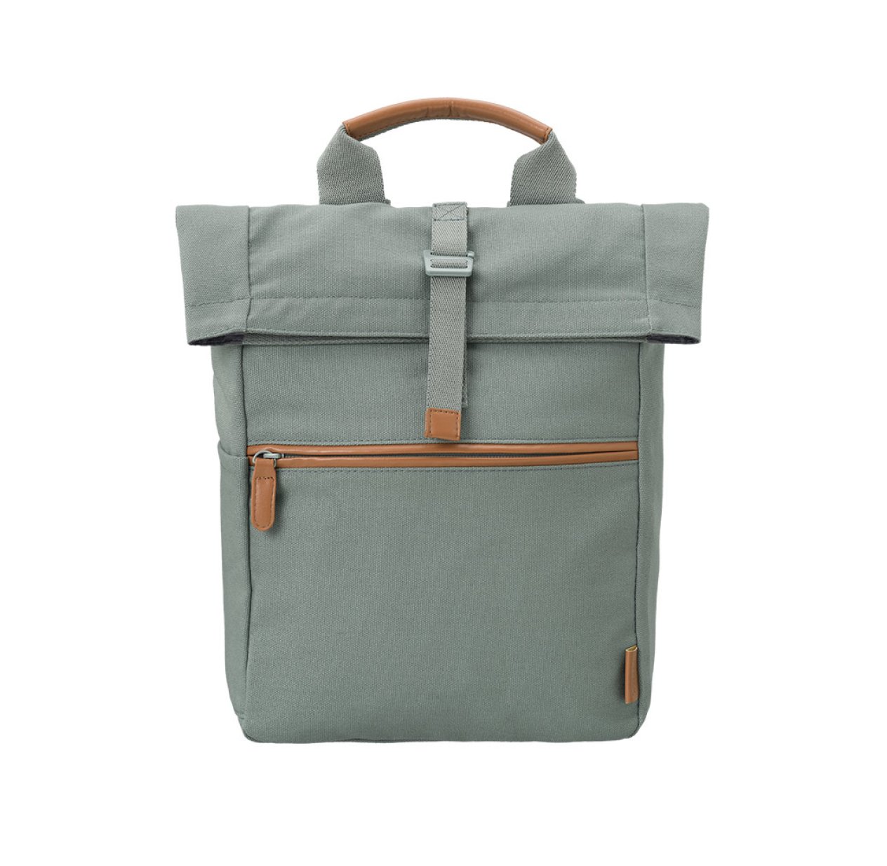 Petit Sac à Dos Canvas Coton Recyclé - Sauge