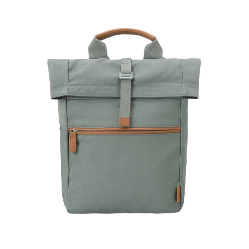 Petit Sac à Dos Canvas Coton Recyclé - Sauge