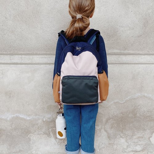 Sac à Dos Cartable Wally - Rose Mix