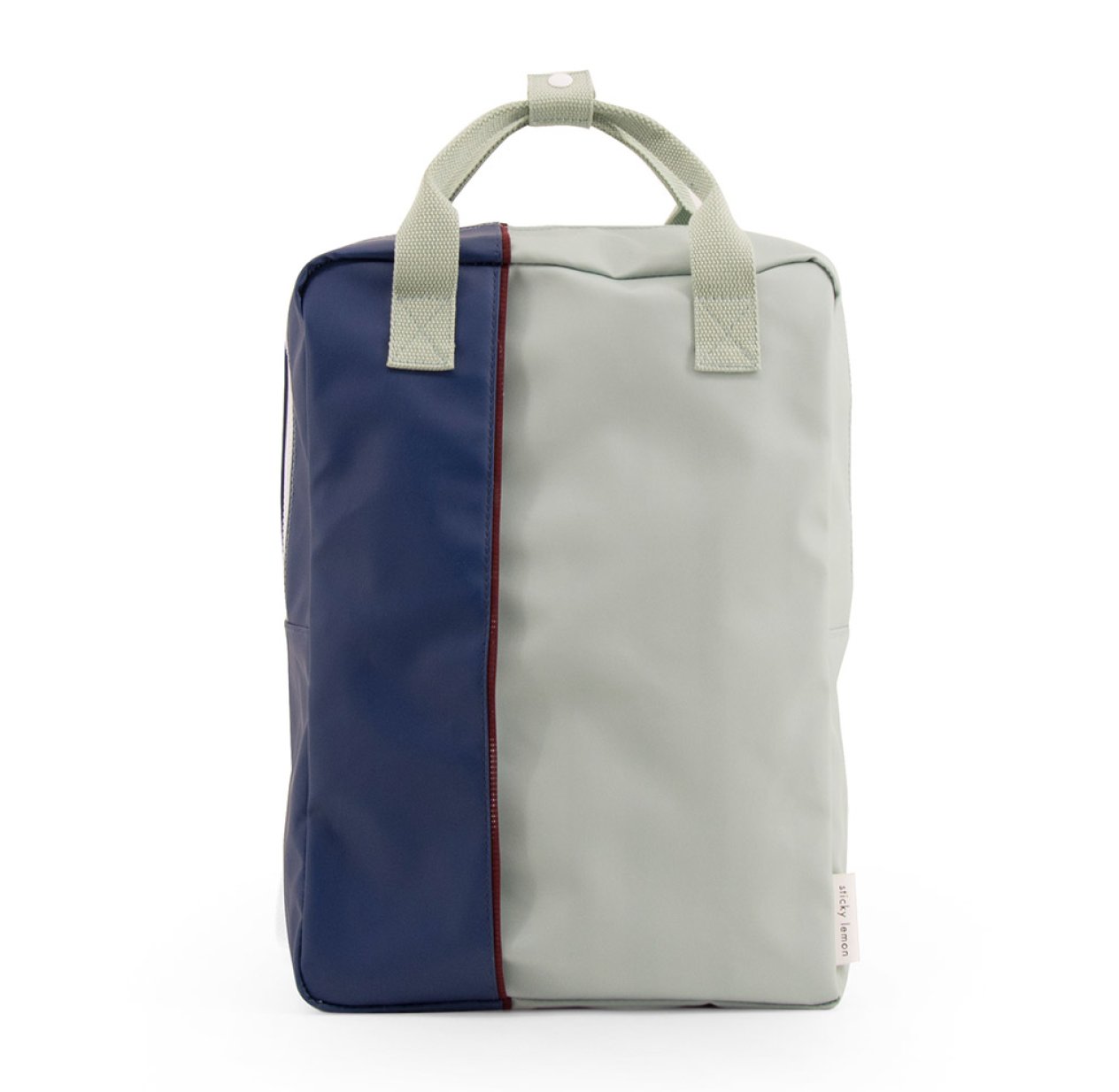 Grand sac à dos Verticale - Bleu/Mint