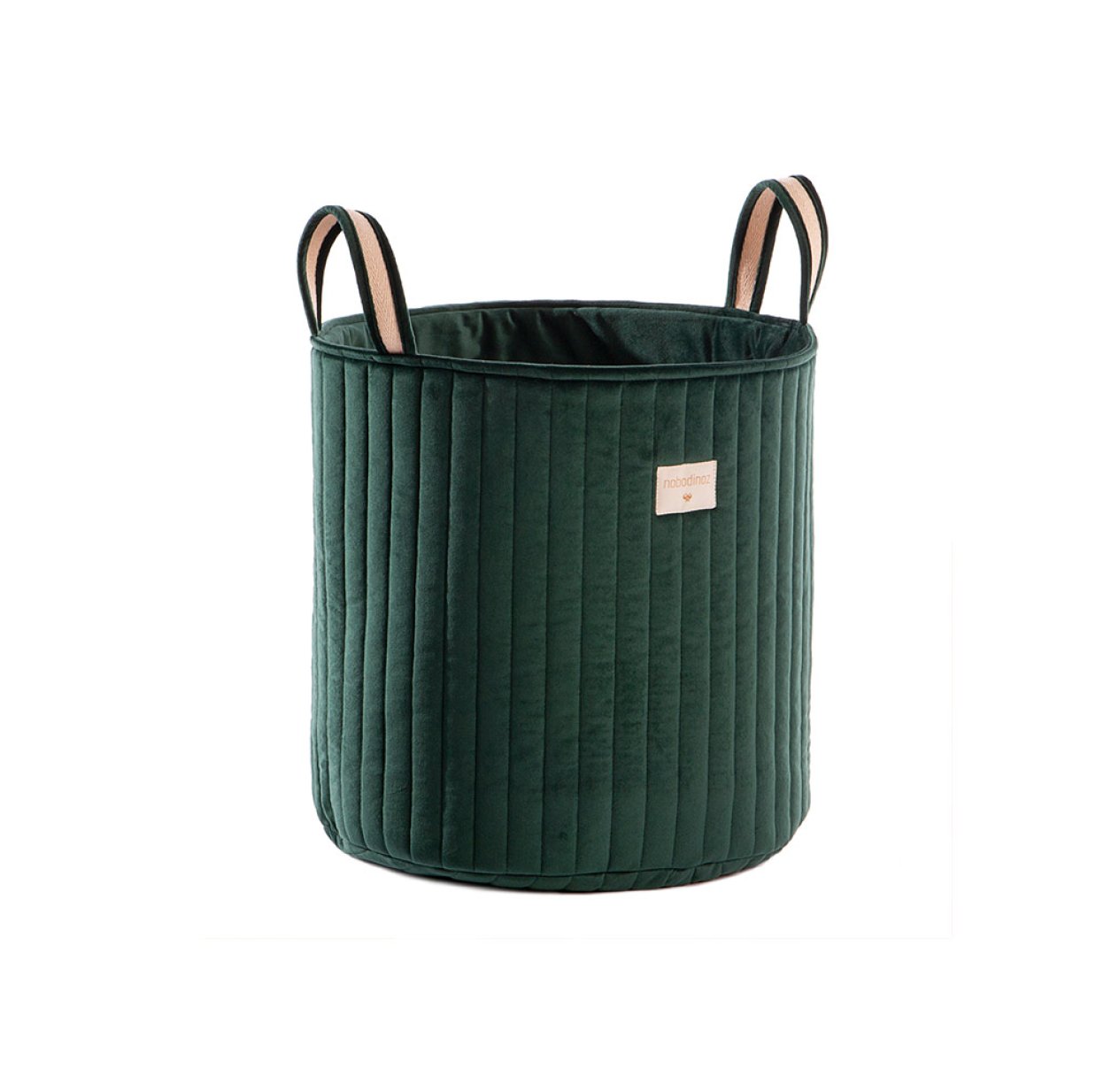 Sac de rangement Velours Savanna - Emeraude