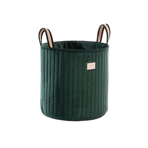 Sac de rangement Velours Savanna - Emeraude