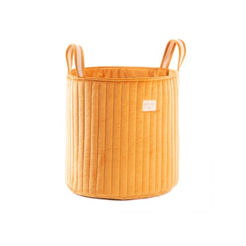 Sac de rangement Velours Savanna - Moutarde