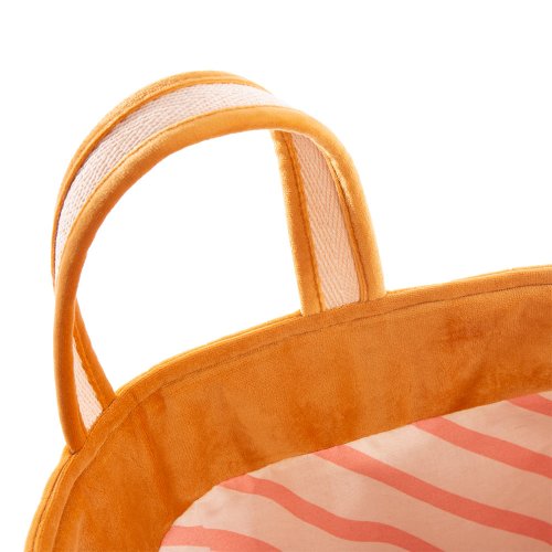 Sac de rangement Velours Savanna - Moutarde