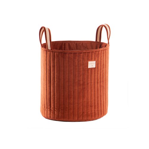 Sac de rangement Velours Savanna - Rouille