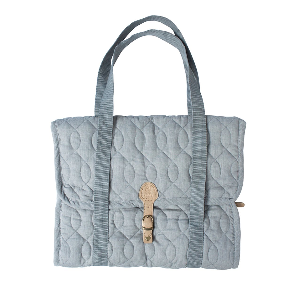 Sac à langer matelassé - Gris clair