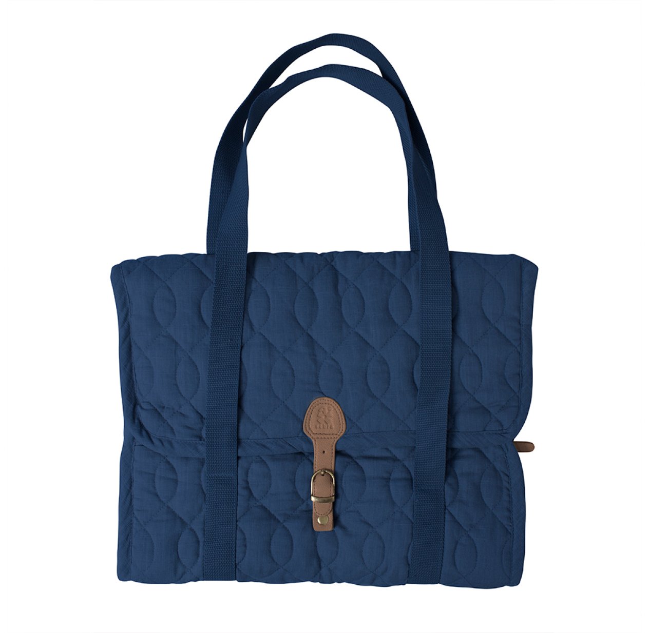 Sac à langer matelassé - Bleu marine