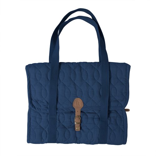 Sac à langer matelassé - Bleu marine