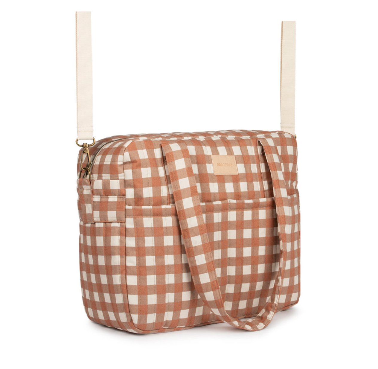 Sac à Langer pour Poussette Hyde Park - Carreaux Terracotta