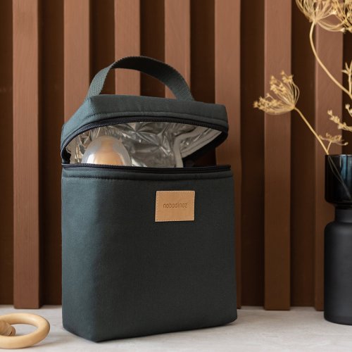 Lunch Bag isotherme Imperméable - Bleu Carbone