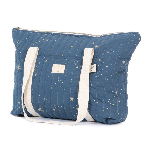 Sac de maternité Paris gold stella Elements - Bleu marine