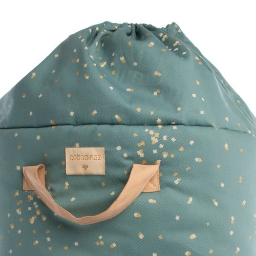 Sac de rangement Bamboo L Gold Confetti - Magic Green