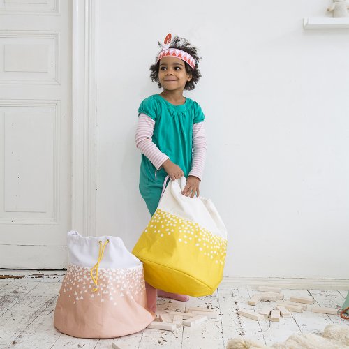 Panier de rangement Mountain - Jaune