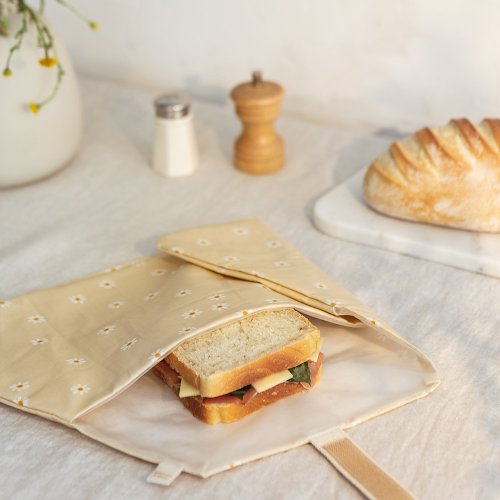 Wrap à Sandwich Sunshine - Marguerites