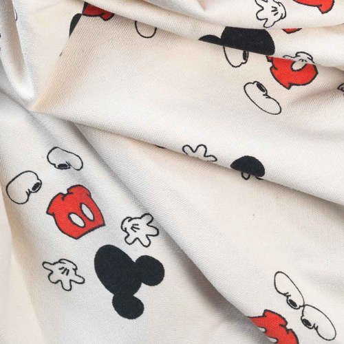 Sac - Tapis de jeux Mickey cool Disney - Ecru/Rouge