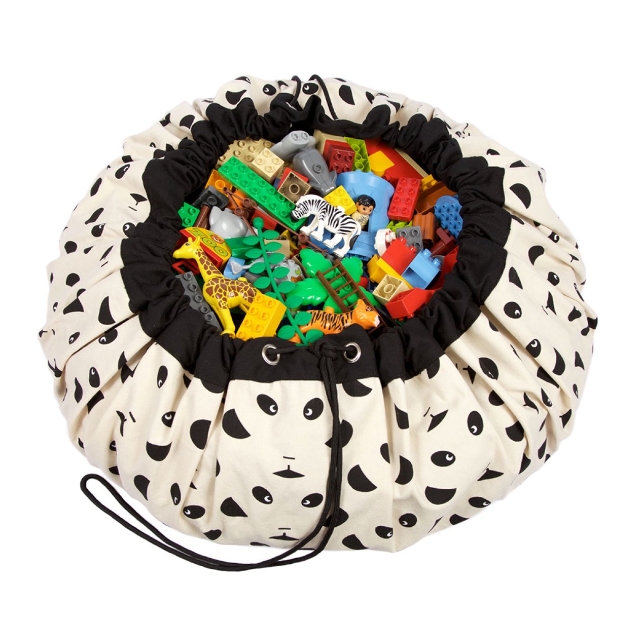 Sac - Tapis de jeux Panda par Eef Lillemor - Blanc
