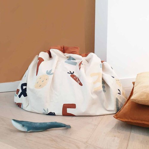 Sac - Tapis de jeux Veggie Numbers