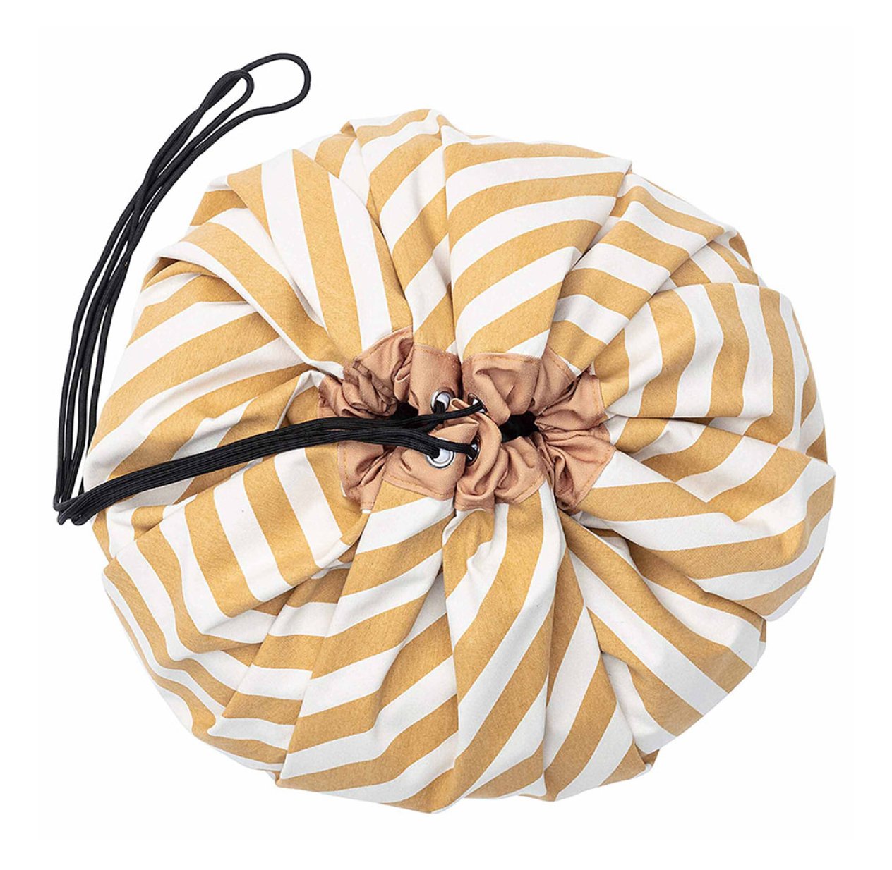 Sac - Tapis de jeux Rayures - Moutarde