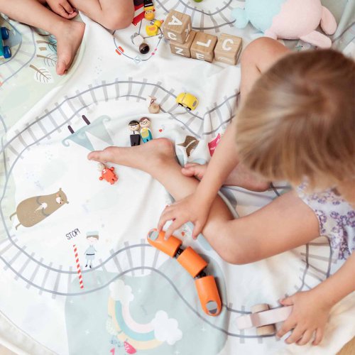 Sac - Tapis de jeux Train