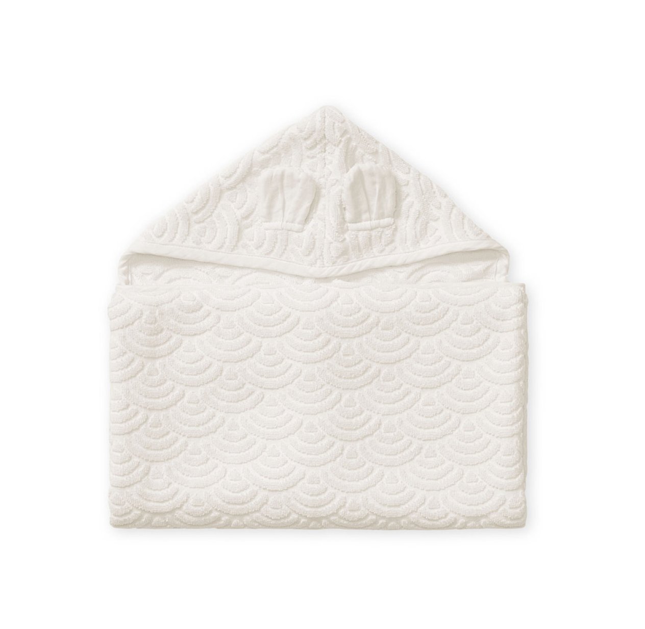 Serviette de Toilette Junior Ours - Blanc