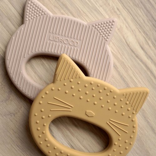 Set de 2 Anneaux de dentition Chat Geo