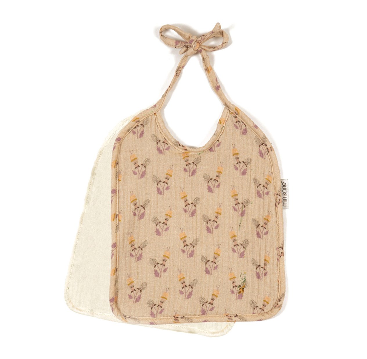 Set de 2 Bavoirs Komplices - Fleurs d'Avril