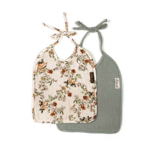 Set de 2 Bavoirs Komplices - Poetic