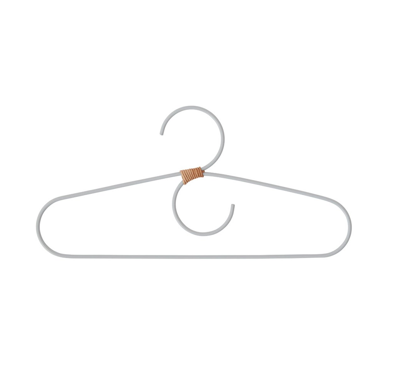 Set de 2 Cintres Enfant Tiny Fuku - Bleu gris