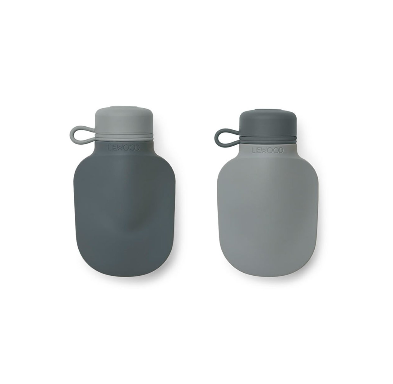 Set de 2 Gourdes à Compote - Bleu Mix