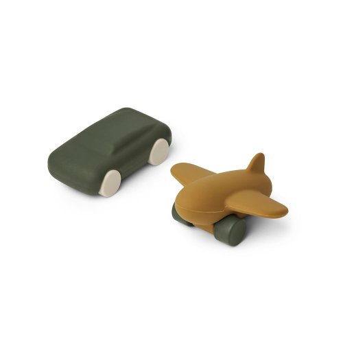 Voiture et Avion Kevin - Kaki