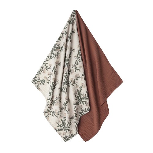 Pack de 2 Langes - Chèvrefeuille