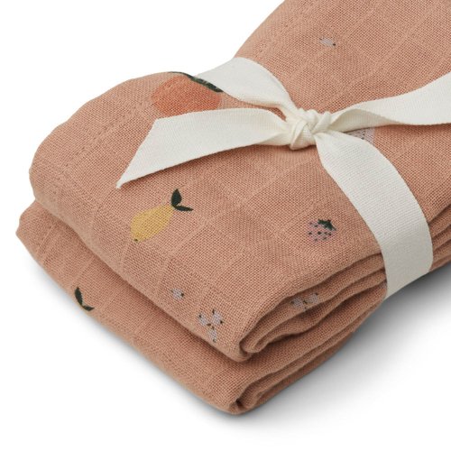 Set de 2 Langes Lewis Fruit - Rose Tuscany