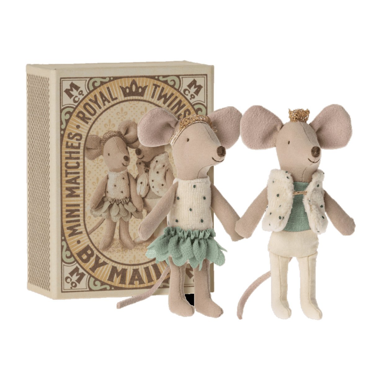 Petite Soeur et petit Frère Royaux dans leur boîte