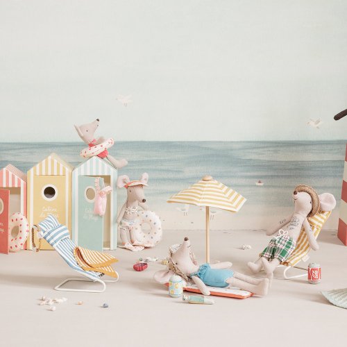 Set de 2 Transats de Plage Miniature