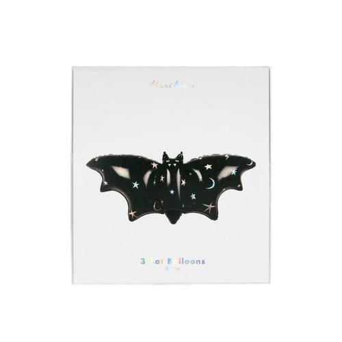 Set 3 Ballons Mylar Chauve-souris