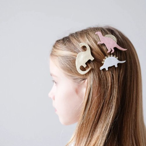 Set de 3 Barrettes Dinosaure