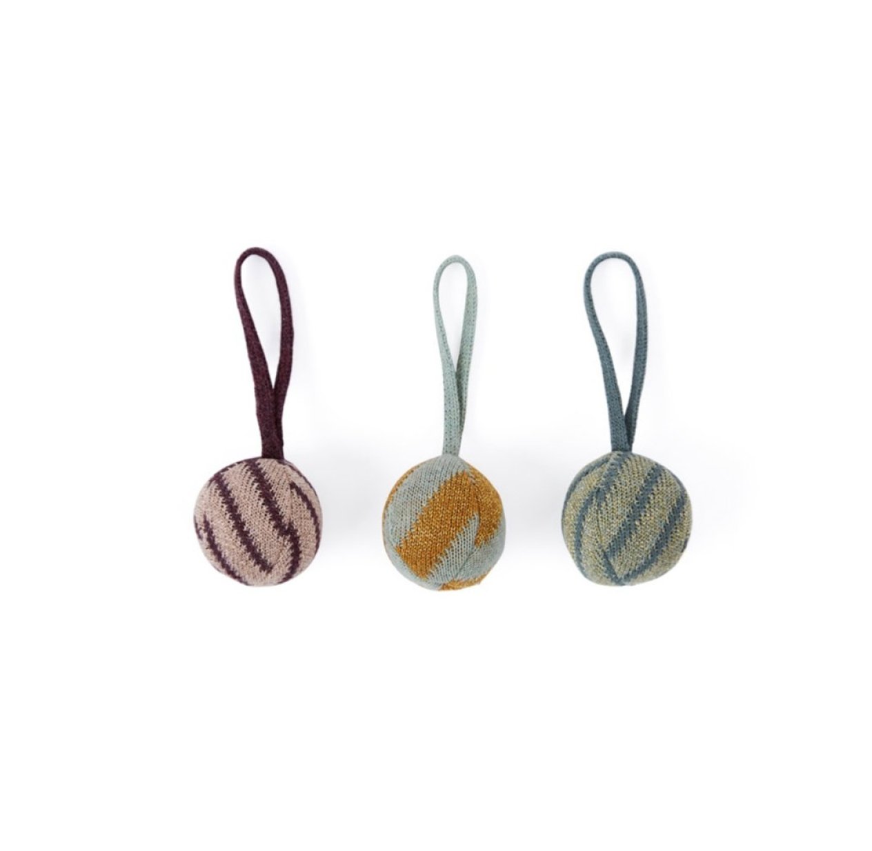 Set de 3 Boules de Noël à suspendre