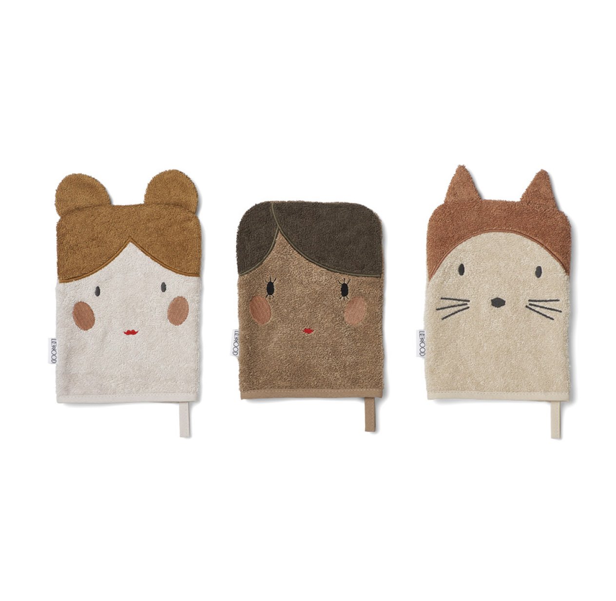 Set de 3 gants Doll Sylvester