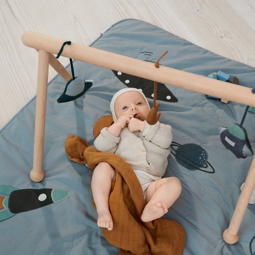 Jouets d'éveil à suspendre Grace Espace - Bleu Mix