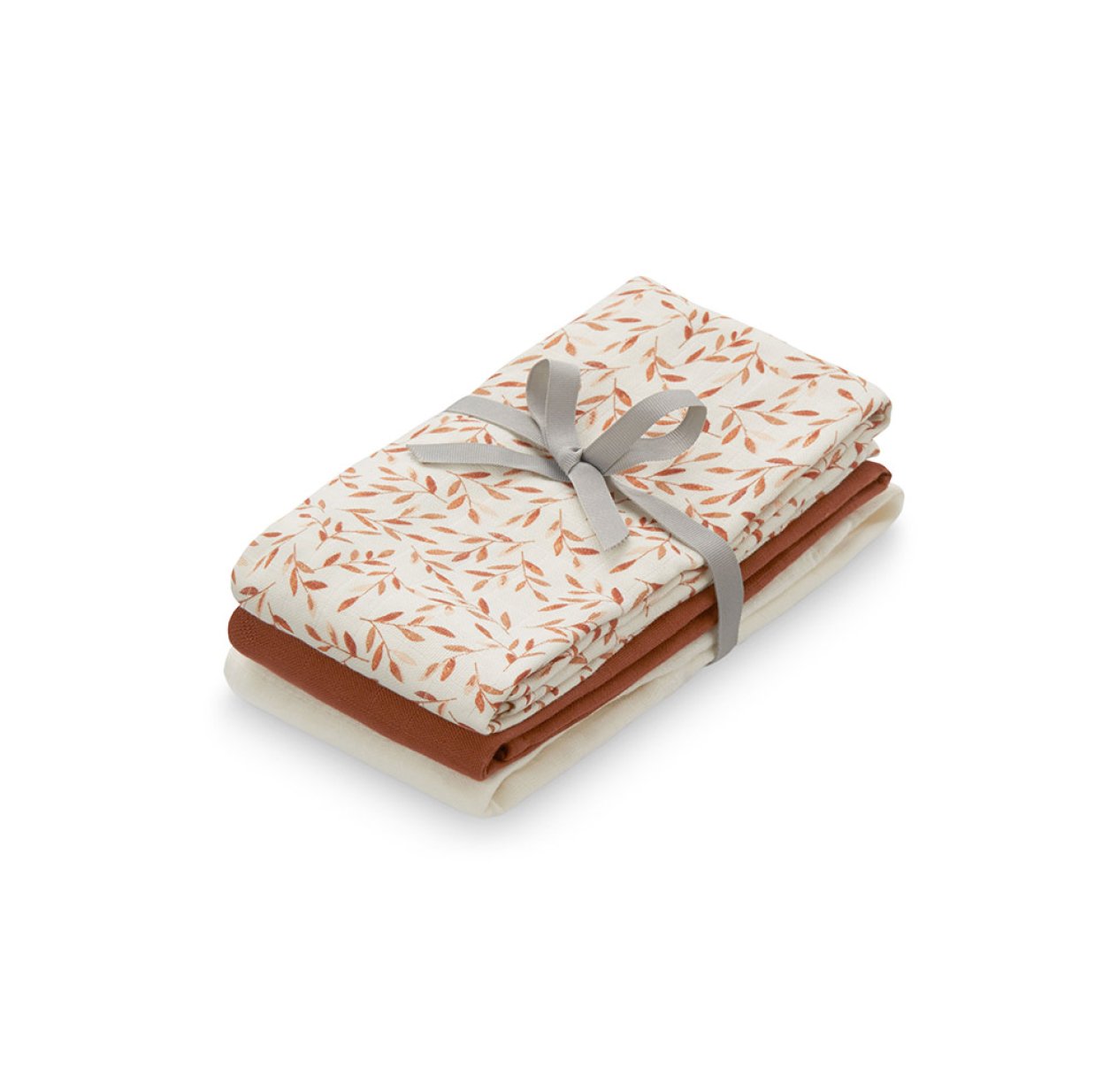 Pack 3 Langes Feuilles Caramel Mix