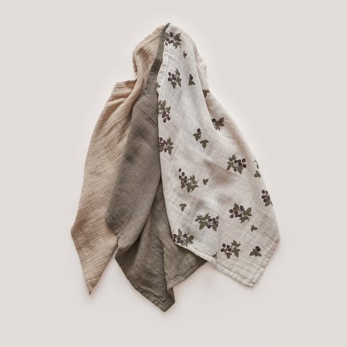 Pack de 3 langes - Blackberry