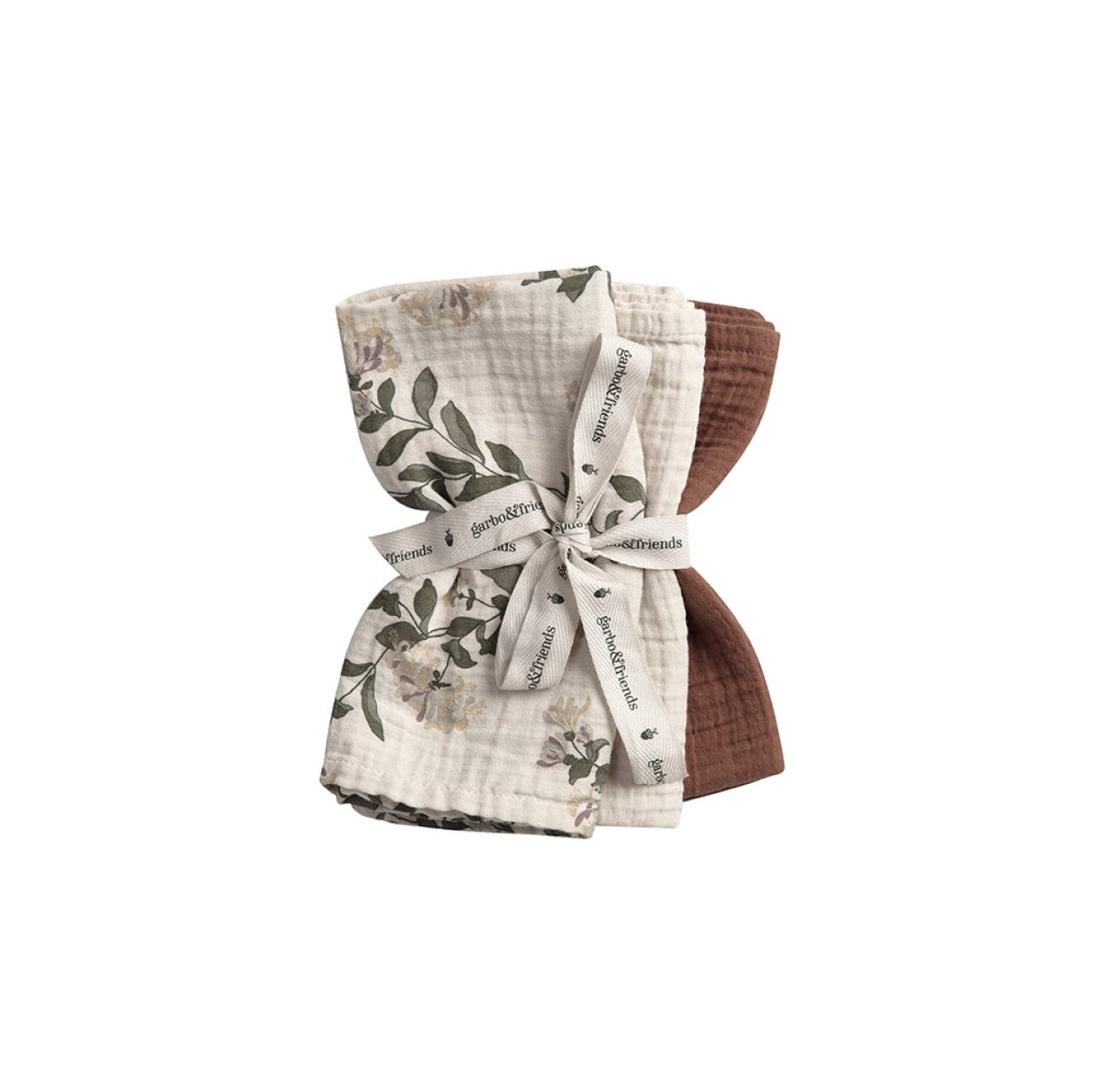 Pack de 3 Petits Langes - Chèvrefeuille