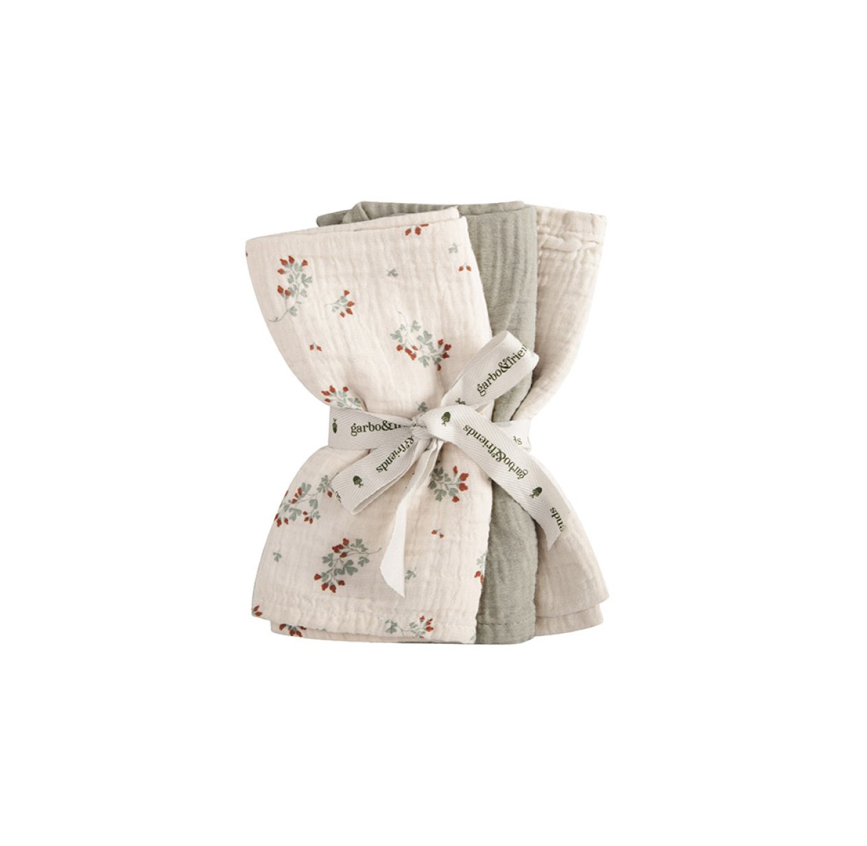 Pack de 3 Petits Langes - Clover