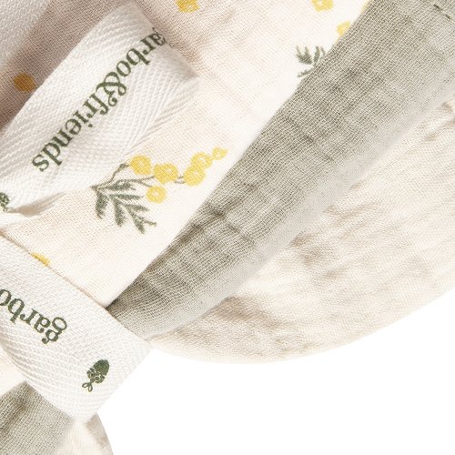 Pack de 3 Petits Langes - Mimosa