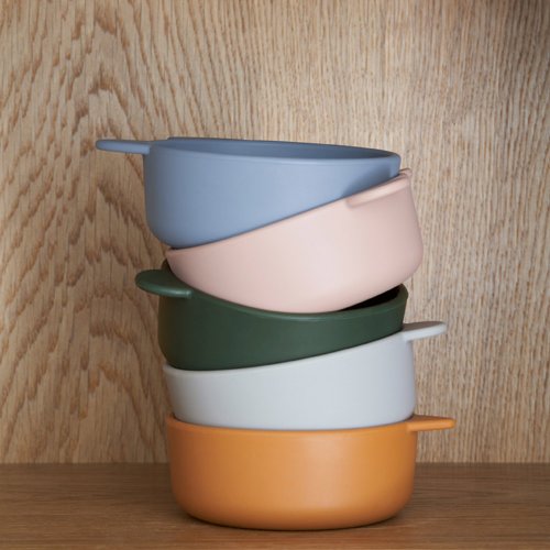 Set de 4 bols Iggy - Bleu mix