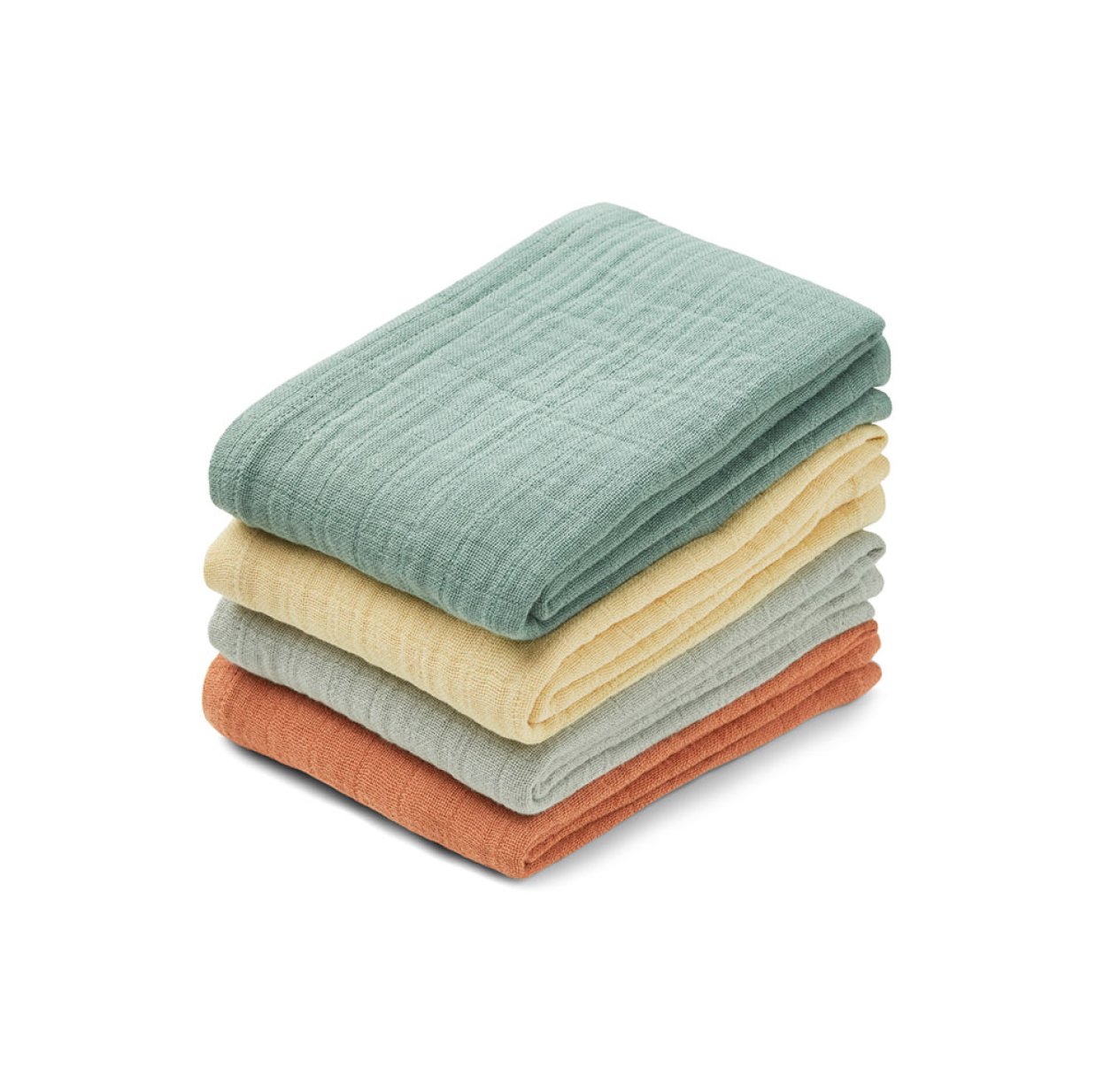 Set de 4 Langes Leon - Peppermint Mix